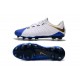 New Soccer Cleats Nike Hypervenom Phantom 3 FG Blue White Gold