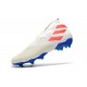 Adidas Nemeziz 19+ FG Soccer Cleats White Solar Red Blue