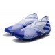 Adidas Nemeziz 19+ FG Soccer Cleats White Royal Blue
