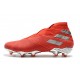 Adidas Nemeziz 19+ FG Soccer Cleats Active Red Silver