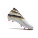 Adidas Nemeziz 19+ FG Soccer Cleats Limited Edition White Pink Solar Yellow