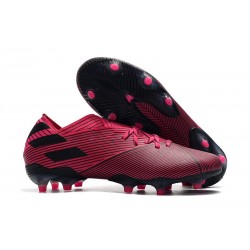 adidas Nemeziz 19.1 FG Firm Ground Boot Shock Pink Black