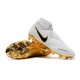 Nike Phantom Vision Elite DF FG Soccer Cleat White Gold