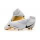 Nike Phantom Vision Elite DF FG Soccer Cleat White Gold