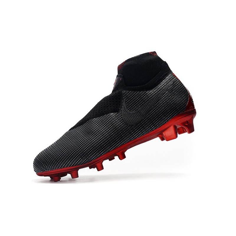 capturar Fanático Encadenar Nike Phantom Vision Elite DF FG Jordan x PSG Black Red