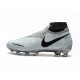 Nike Boots Phantom VSN Elite Dynamic Fit FG Grey Hyper Crimson