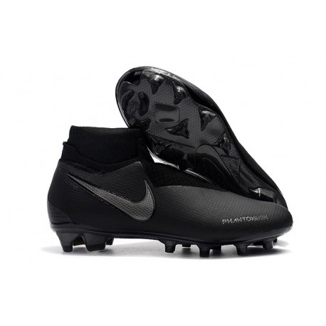 Nike Phantom Vision Elite DF FG Soccer Cleat All Black