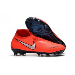 Nike Boots Phantom VSN Elite Dynamic Fit FG Crimson Silver