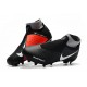 Nike Phantom Vision Elite DF FG Soccer Cleat Black Hyper Crimson