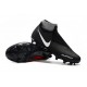 Nike Phantom Vision Elite DF FG Soccer Cleat Black Hyper Crimson