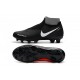 Nike Phantom Vision Elite DF FG Soccer Cleat Black Hyper Crimson