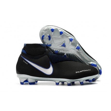 Nike Boots Phantom VSN Elite Dynamic Fit FG Black Blue