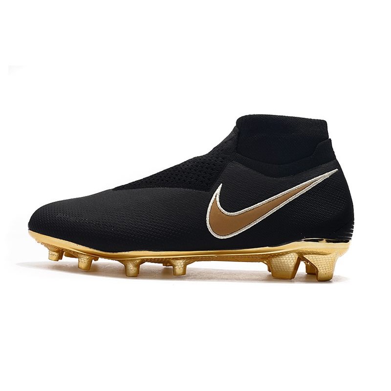 nike soccer cleats black and gold