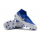 Nike Phantom Vision Elite DF FG Soccer Cleat Euphoria Pack Blue White