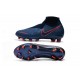 Nike Phantom Vision Elite DF FG Soccer Cleat Obsidian Black Blue