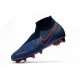 Nike Phantom Vision Elite DF FG Soccer Cleat Obsidian Black Blue