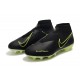 Nike Phantom Vision Elite DF FG Under The Radar Black Volt