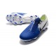 Nike Phantom Venom Elite FG Firm Ground Cleats White Black Racer Blue