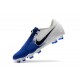 Nike Phantom Venom Elite FG Firm Ground Cleats White Black Racer Blue