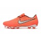 Nike Phantom Venom Elite FG Firm Ground Cleats Bright Mango White