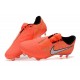 Nike Phantom Venom Elite FG Firm Ground Cleats Bright Mango White