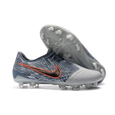 Nike Phantom Venom Elite FG Firm Ground Cleats Wolf Grey Crimson