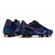 Nike Phantom VNM Elite FG Soocer Shoes Obsidian White Black Racer Blue