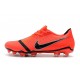 Nike Phantom Venom Elite FG Firm Ground Cleats Bright Crimson Black