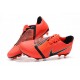 Nike Phantom Venom Elite FG Firm Ground Cleats Bright Crimson Black