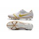 Nike Phantom Venom Elite FG Firm Ground Cleats White Gold