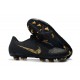 Nike Phantom VNM Elite FG Soocer Shoes Black Metallic Gold