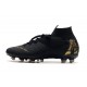 Nike Mercurial Superfly 7 AG Elite Cleats Black Gold