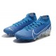 Nike Mercurial Superfly 7 AG Elite Cleats New Lights Blue White