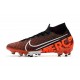 Nike Mercurial Superfly 7 AG Elite Cleats Black Orange White