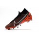 Nike Mercurial Superfly 7 AG Elite Cleats Black Orange White