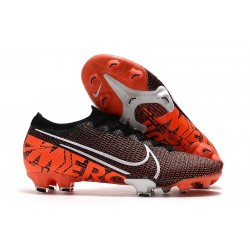 Nike Mercurial Vapor XIII Elite FG Black White Hyper Crimson LIMITED EDITION