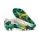 Mbappe Nike Mercurial Vapor XIII Elite FG White Green Gold