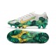 Mbappe Nike Mercurial Vapor XIII Elite FG White Green Gold