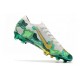 Mbappe Nike Mercurial Vapor XIII Elite FG White Green Gold