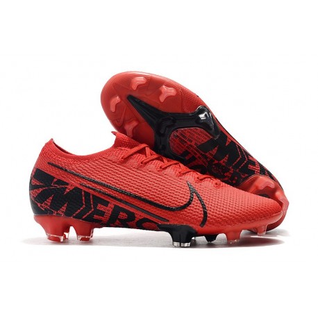 red and black nike boots