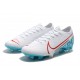 Nike Boots Mercurial Vapor 13 Elite FG White Blue