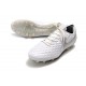 Nike Tiempo Legend VIII Elite FG Cleat White Pure Platinum