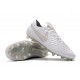 Nike Tiempo Legend VIII Elite FG Cleat White Pure Platinum