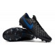 Nike Tiempo Legend VIII Elite FG Cleat Black Blue