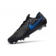 Nike Tiempo Legend VIII Elite FG Cleat Black Blue