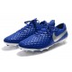 Nike Tiempo Legend VIII Elite FG Cleat Hyper Royal White