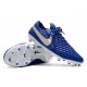 Nike Tiempo Legend VIII Elite FG Cleat Hyper Royal White