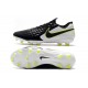 Nike Tiempo Legend VIII Elite FG Cleat Black White