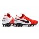 Nike Tiempo Legend VIII Elite FG Cleat Red Black White