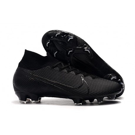 Nike Mercurial Superfly 7 Elite FG New Boots - Under The Radar Black